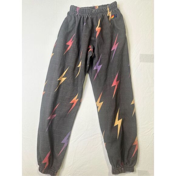 Aviator Nation Repeating Lighting Bolt Design, size small - Picture 2 of 9